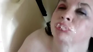 Sexy BBW Country bumpkin Deepthroat