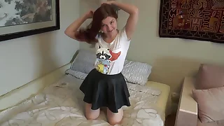 My step daddy knows how to fuck my tight kitty&excl;