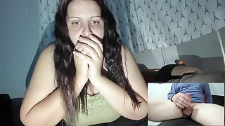 Mephitic Wife Watching Random Guy Stroking While Her Husband Even out Next to Her